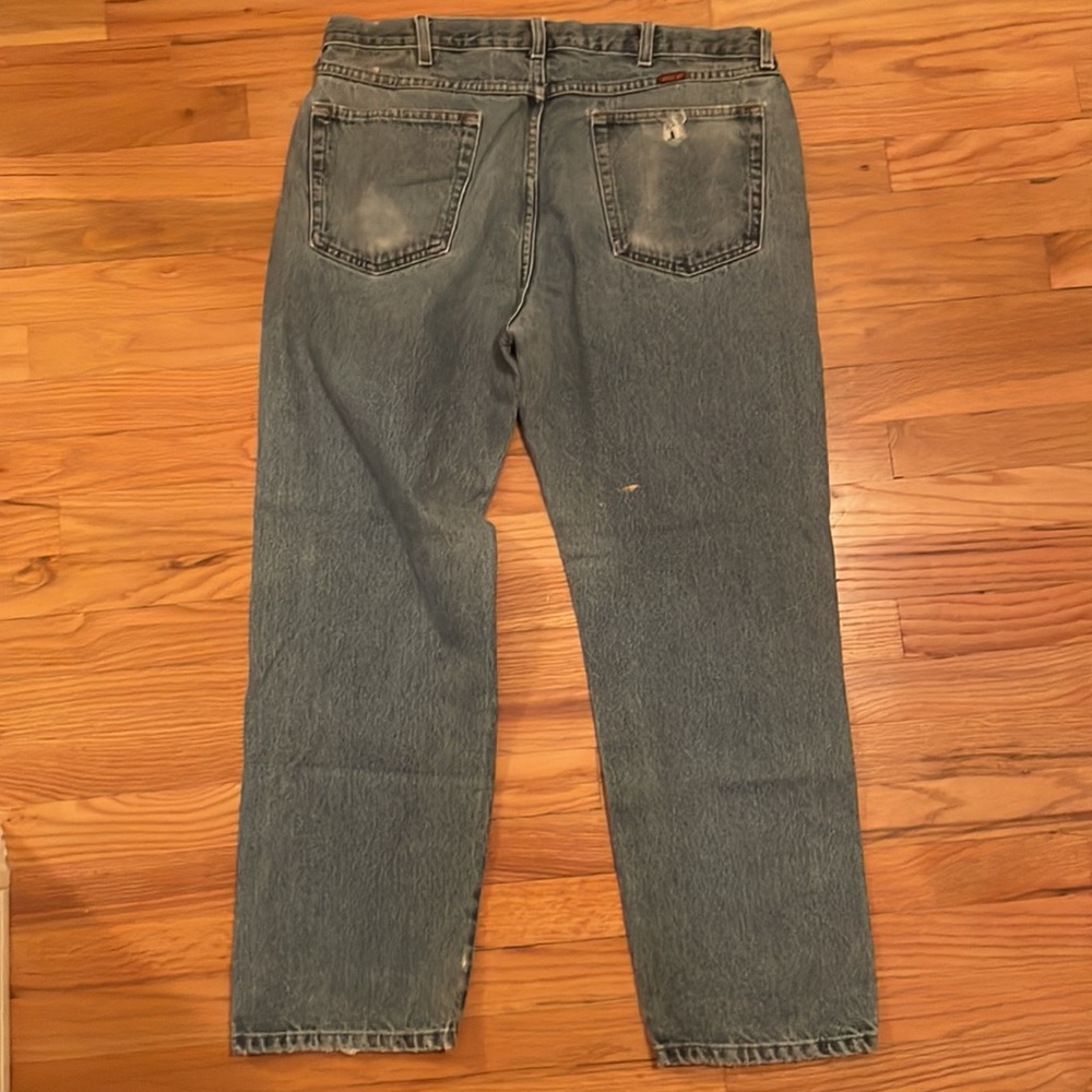 Perfectly worn Rustler jeans - Picture 3 of 4